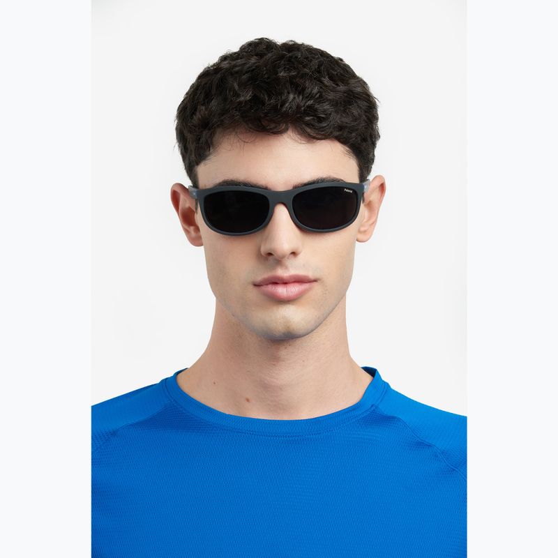 Polaroid PLD 2154/S matt fekete kék/kék polarizált napszemüveg 9