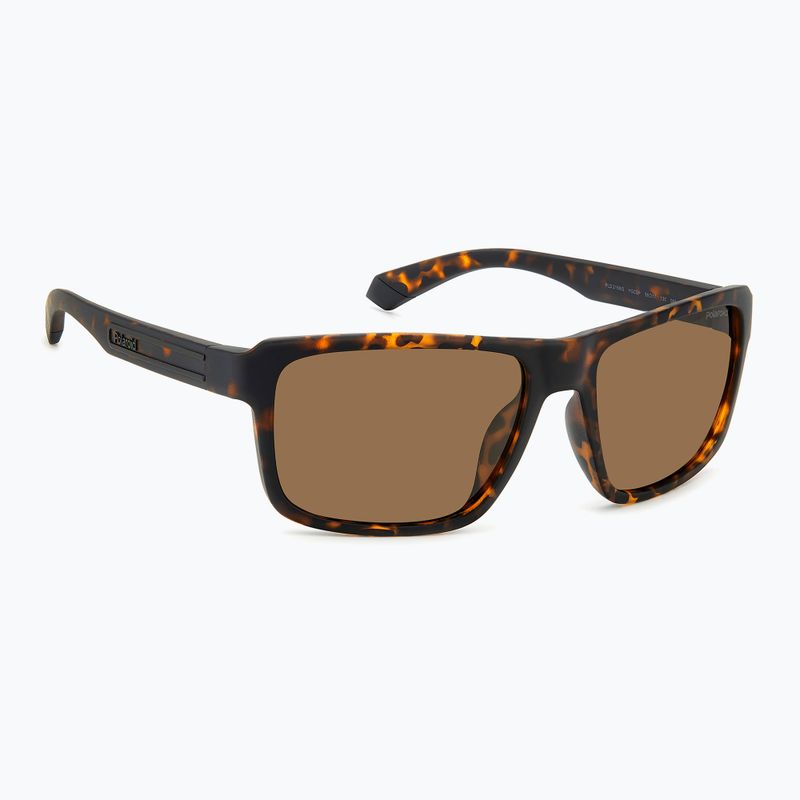 Polaroid PLD 2158/S matt barna havanna/bronz színű polarizált férfi napszemüveg