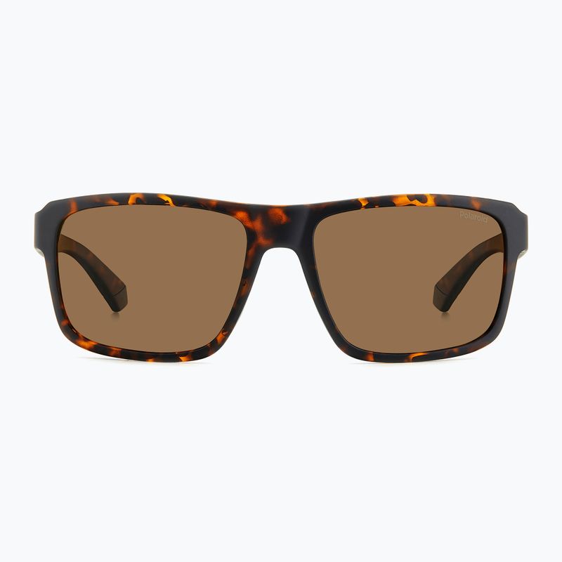 Polaroid PLD 2158/S matt barna havanna/bronz színű polarizált férfi napszemüveg 3