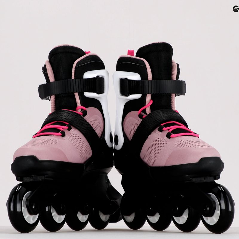 Rollerblade Microblade gyermek görkorcsolya rózsaszín és fehér 07221900 T93 11