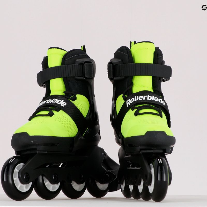 Rollerblade Microblade sárga 7102000215 gyermek görkorcsolya 9