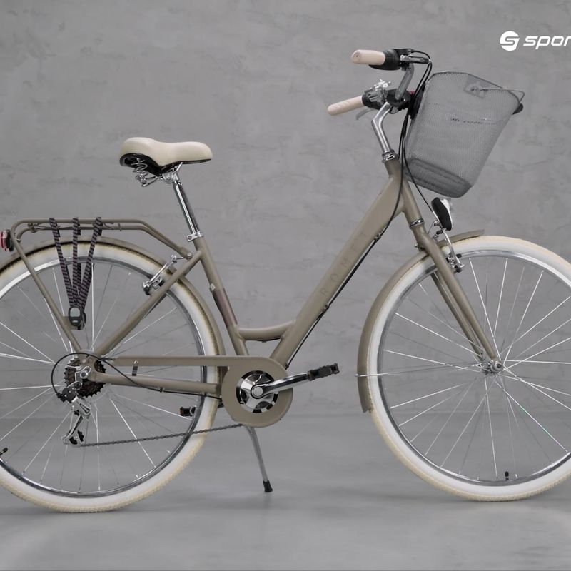 Női kerékpár Romet Sonata Eco barna 2228523 14