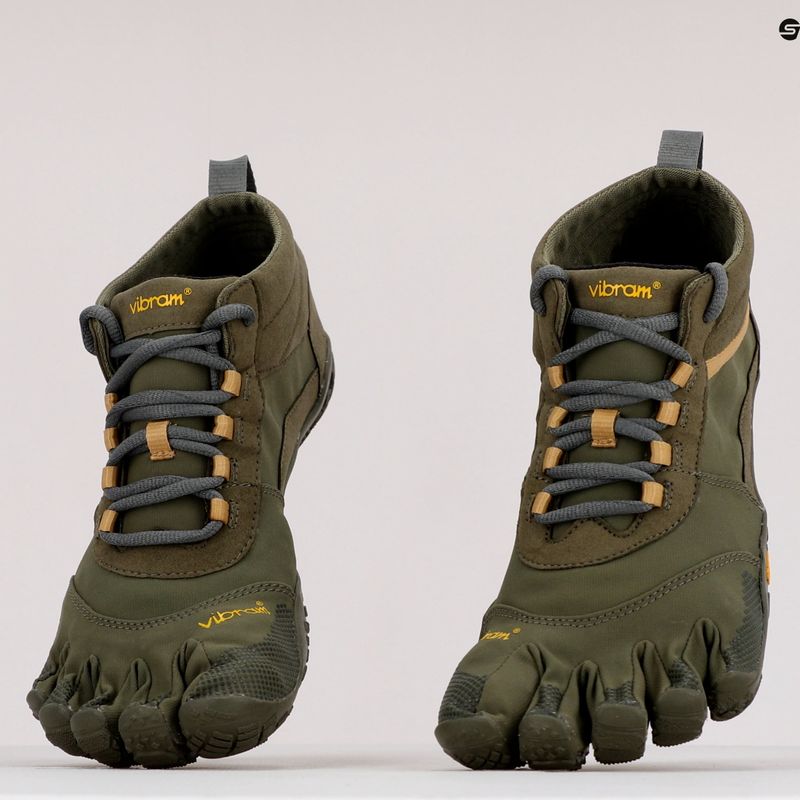 Férfi túrabakancs Vibram Fivefingers V-Trek zöld 18M74020420 9