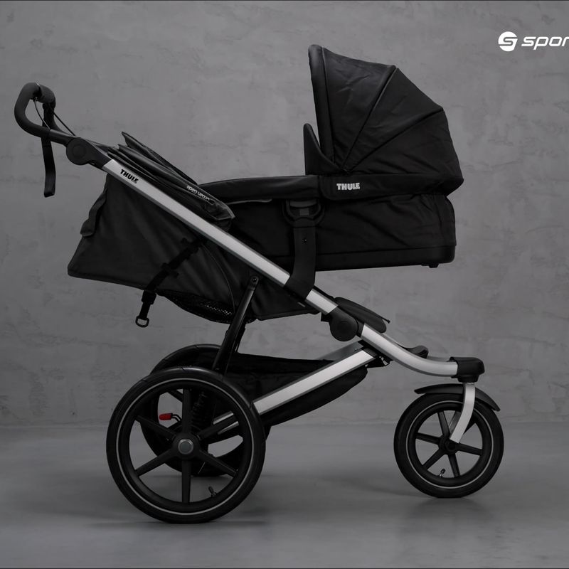 Thule Urban Glide2 kocogó babakocsi hordozótáskával fekete 10101964 12