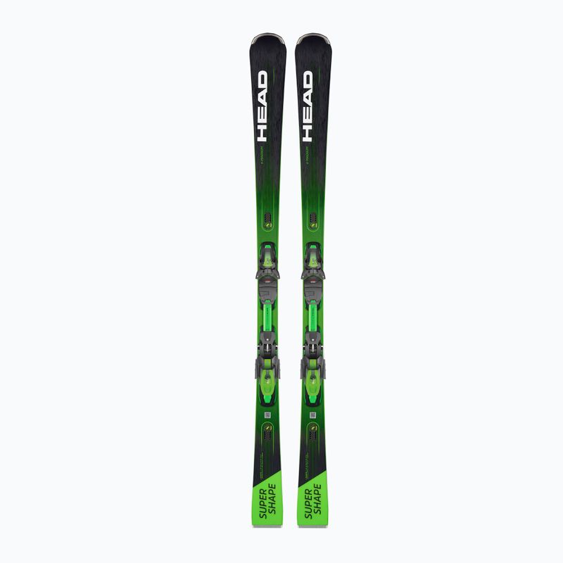 HEAD Supershape e-Magnum SW SF-PR+PRD 12 zöld 313301/100858 downhill sílécek 10