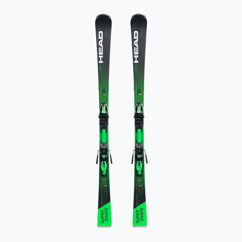 HEAD Supershape e-Magnum SW SF-PR+PRD 12 zöld 313301/100858 downhill sílécek