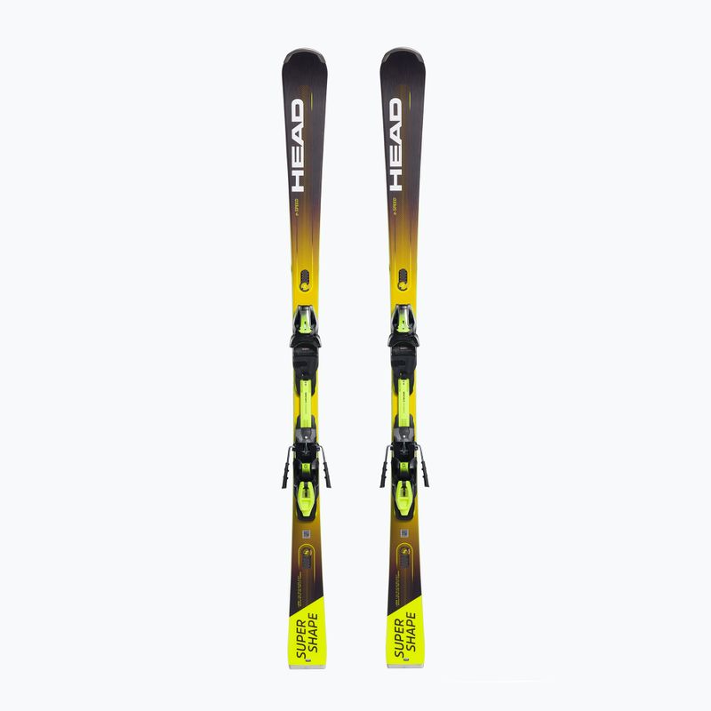 HEAD Supershape e-Speed SW SF-PR+PRD 12 sárga 313321/100857 downhill sílécek