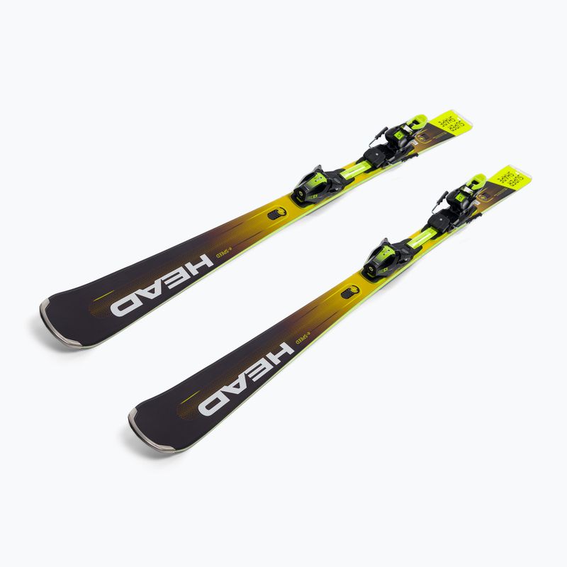HEAD Supershape e-Speed SW SF-PR+PRD 12 sárga 313321/100857 downhill sílécek 4