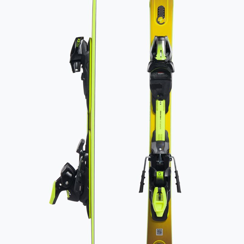 HEAD Supershape e-Speed SW SF-PR+PRD 12 sárga 313321/100857 downhill sílécek 5