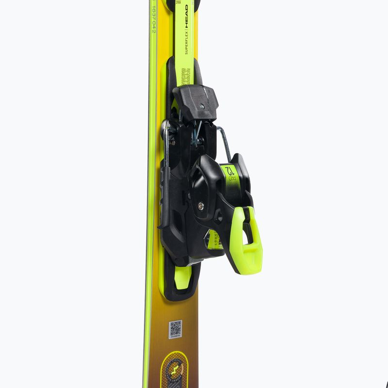 HEAD Supershape e-Speed SW SF-PR+PRD 12 sárga 313321/100857 downhill sílécek 7