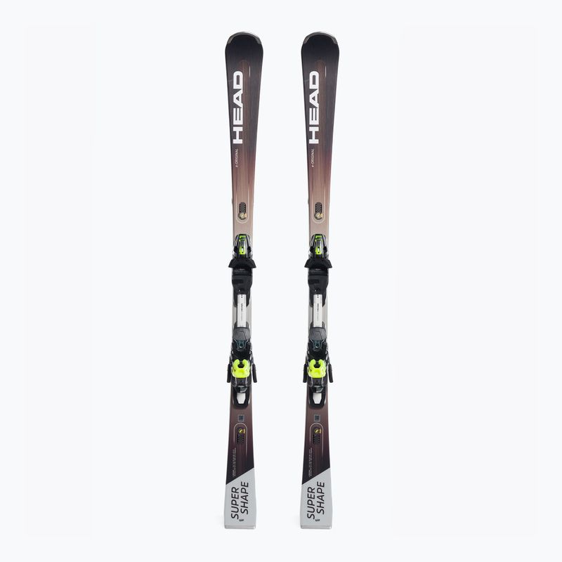 HEAD Supershape e-Original SW SF-PR+PRD 12 szürke 313391/100856 downhill sílécek