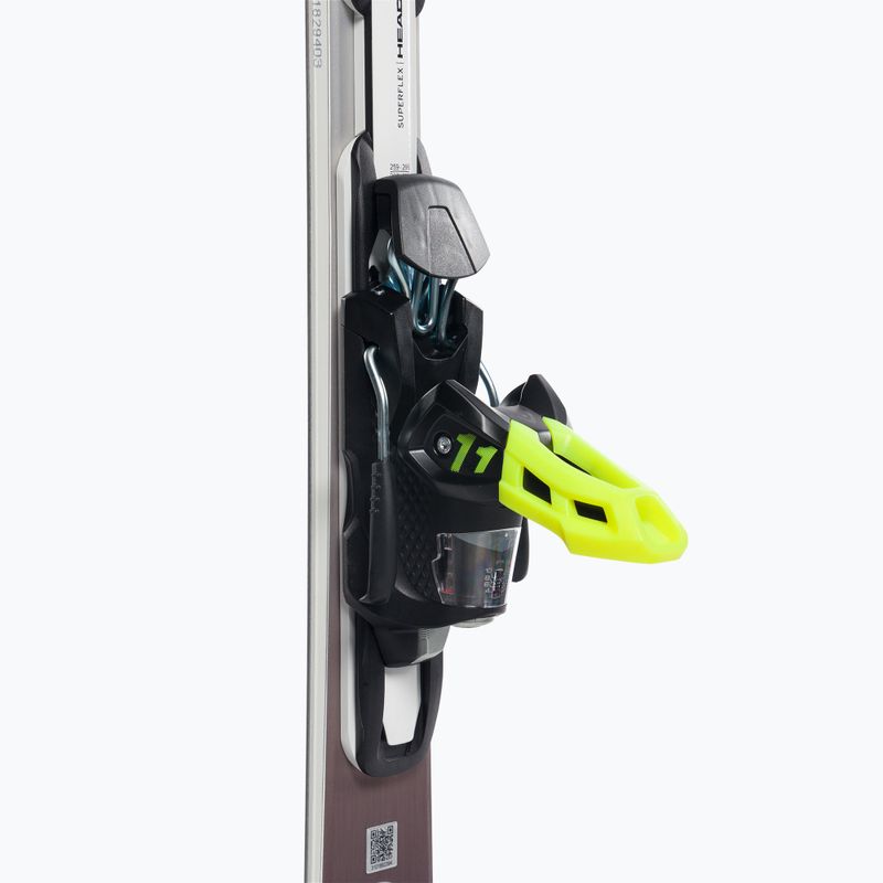 HEAD Supershape e-Original SW SF-PR+PRD 12 szürke 313391/100856 downhill sílécek 7