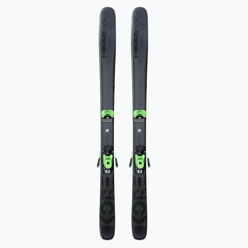Downhill síléc HEAD Kore 105 fekete +Attack 14 315421/114436
