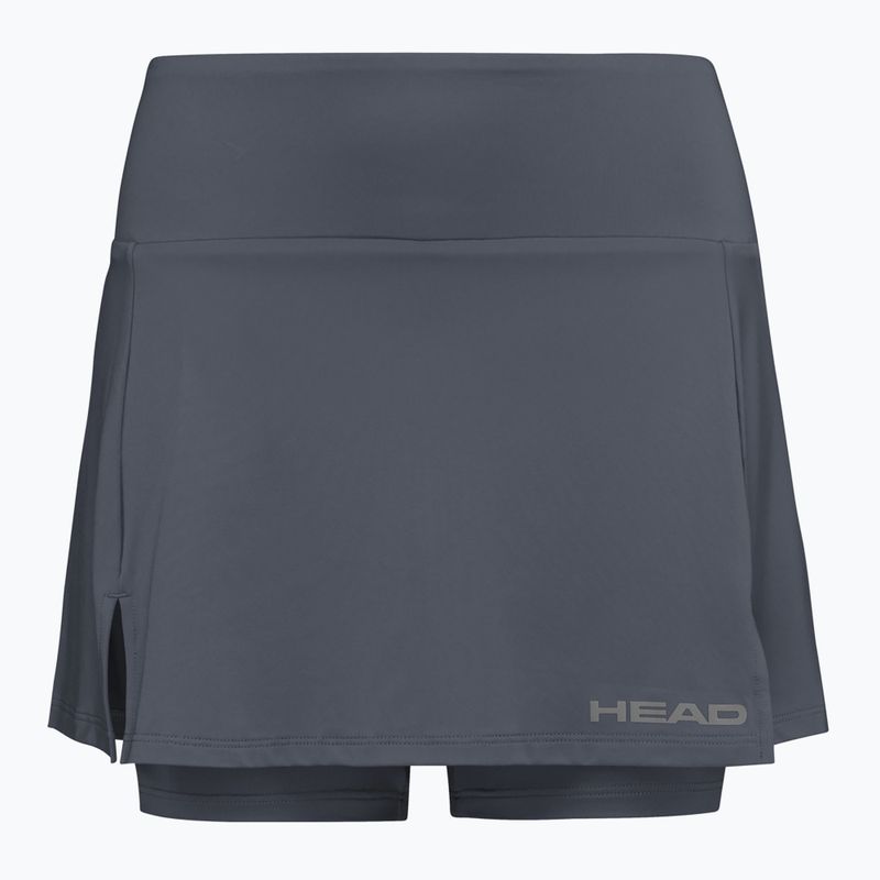 Gyermek tenisz szoknya HEAD Club Basic Skort antracit