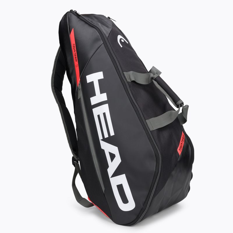 HEAD Tour Team 6R fekete-narancs tenisztáska 283482 2