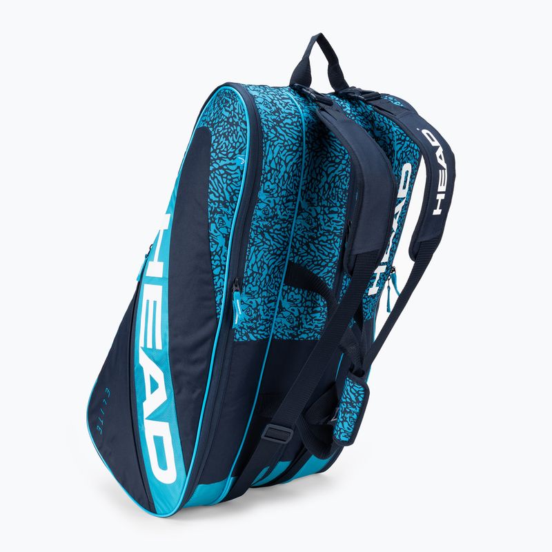 HEAD Elite 12R tenisztáska tengerészkék 283592 4