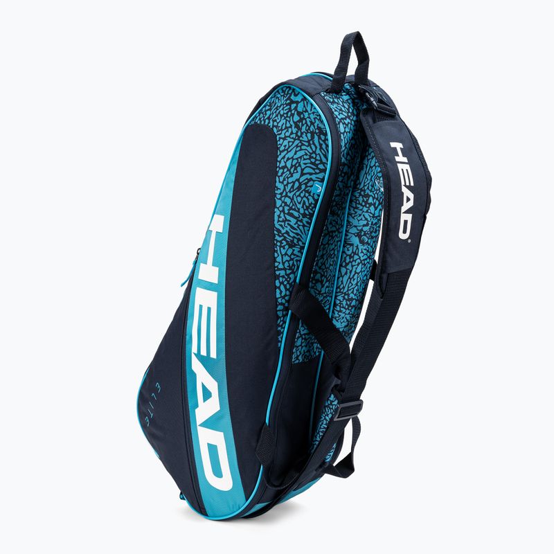 HEAD Elite 6R tenisztáska tengerészkék 283642 4