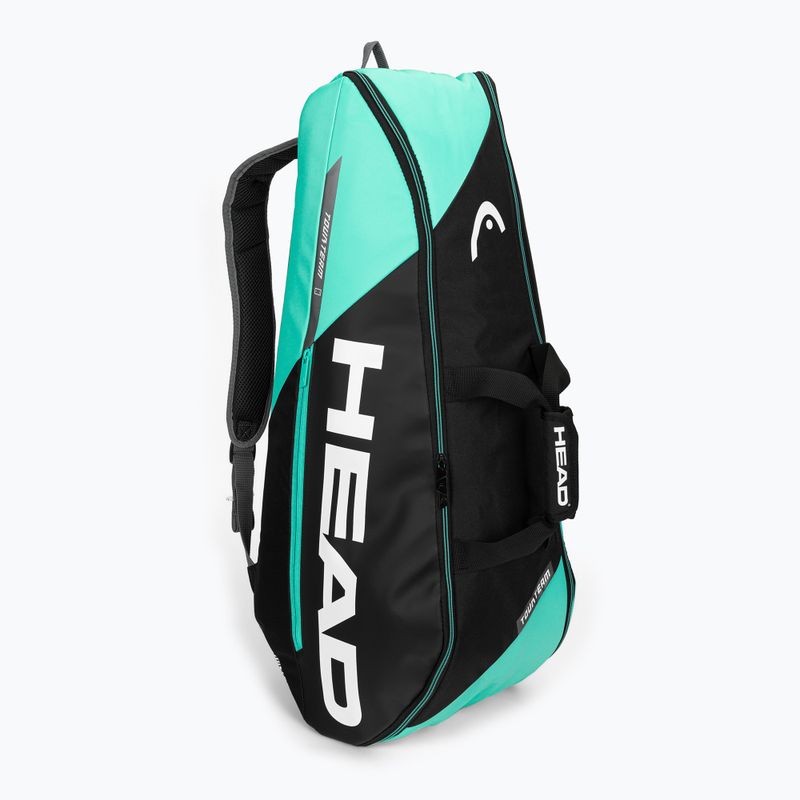 HEAD Tour Team 6R tenisztáska 53.5 l fekete/kék 283482 2