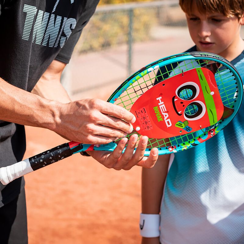 Gyermek teniszütő HEAD Novak 21 SC kék 233122 8
