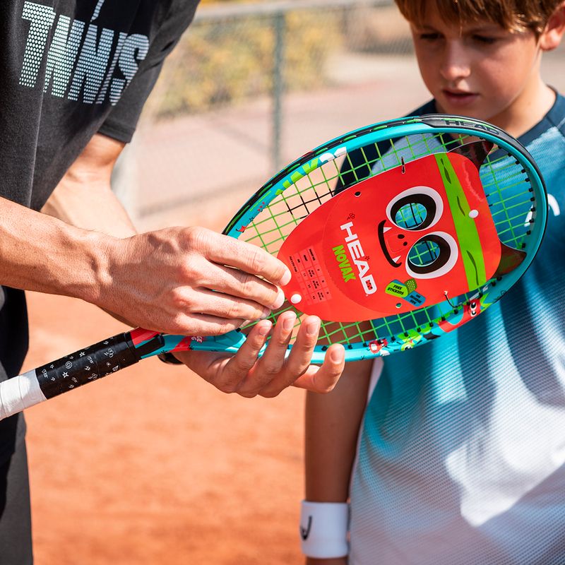 HEAD Novak 17 gyermek teniszütő kék 233142 6