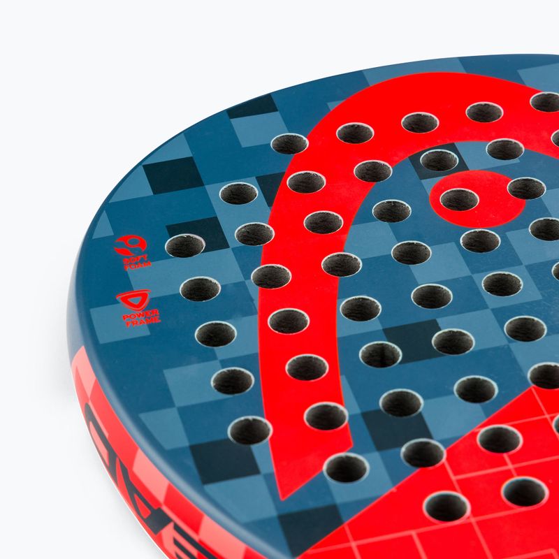 HEAD Evo Delta With Cb ütő szürke-piros 228280 6