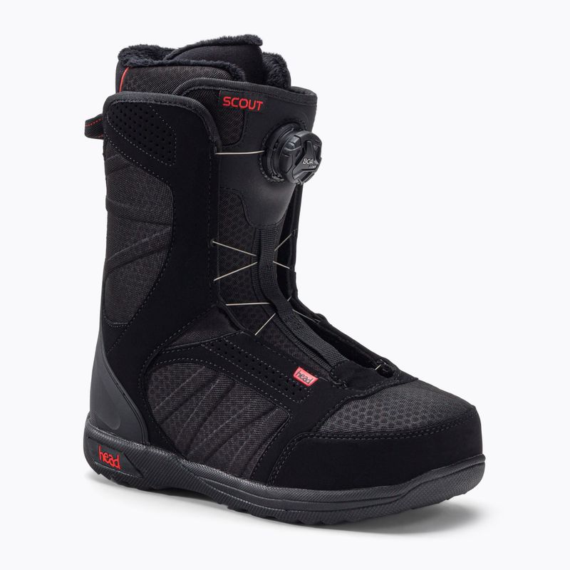 HEAD Scout Lyt Boa Coiler snowboard bakancs fekete 353320