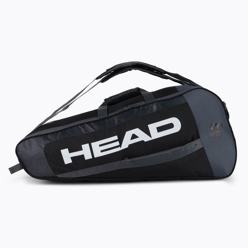 HEAD Core 6R Combi tenisztáska fekete 283401 2