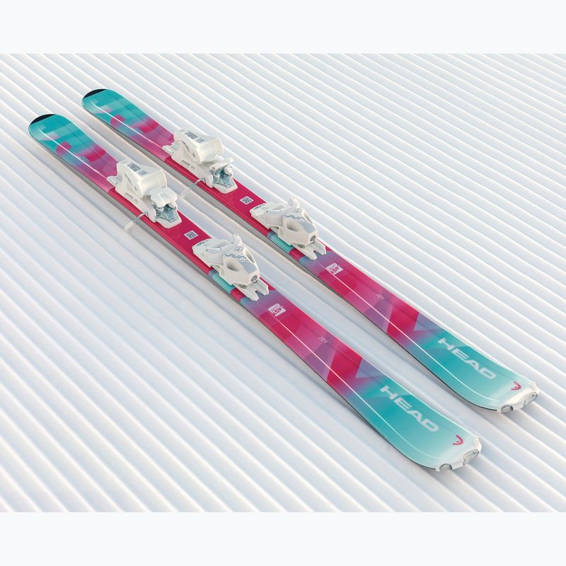 Gyerek alpesi sílécek HEAD Joy Easy JRS + kötések Jrs 4.5 GW CA mint/pink 7
