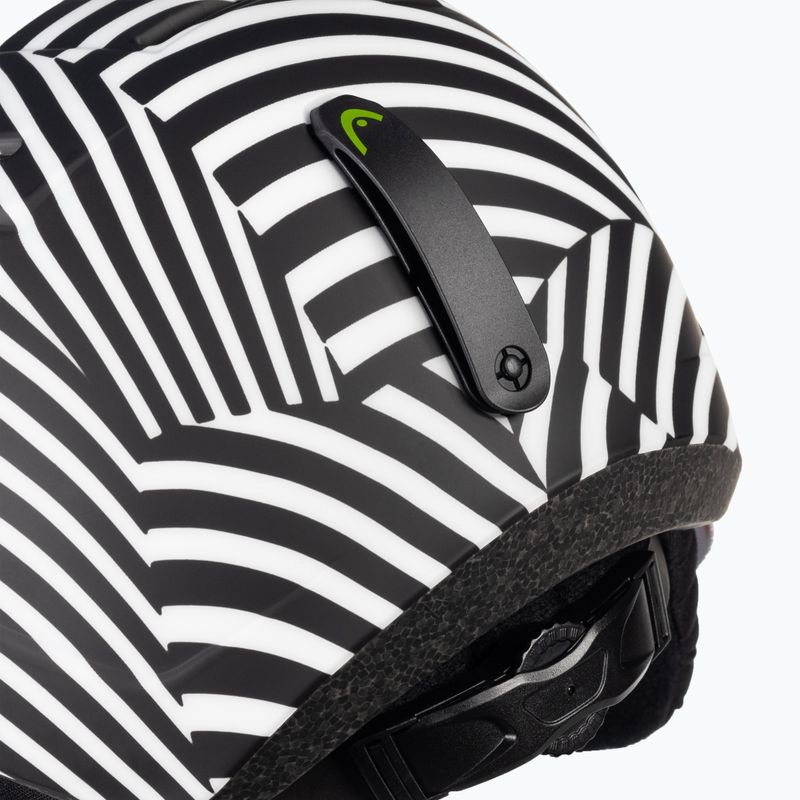 HEAD Mojo Visor S2 gyermek síbukósisak fehér és fekete 328152 8