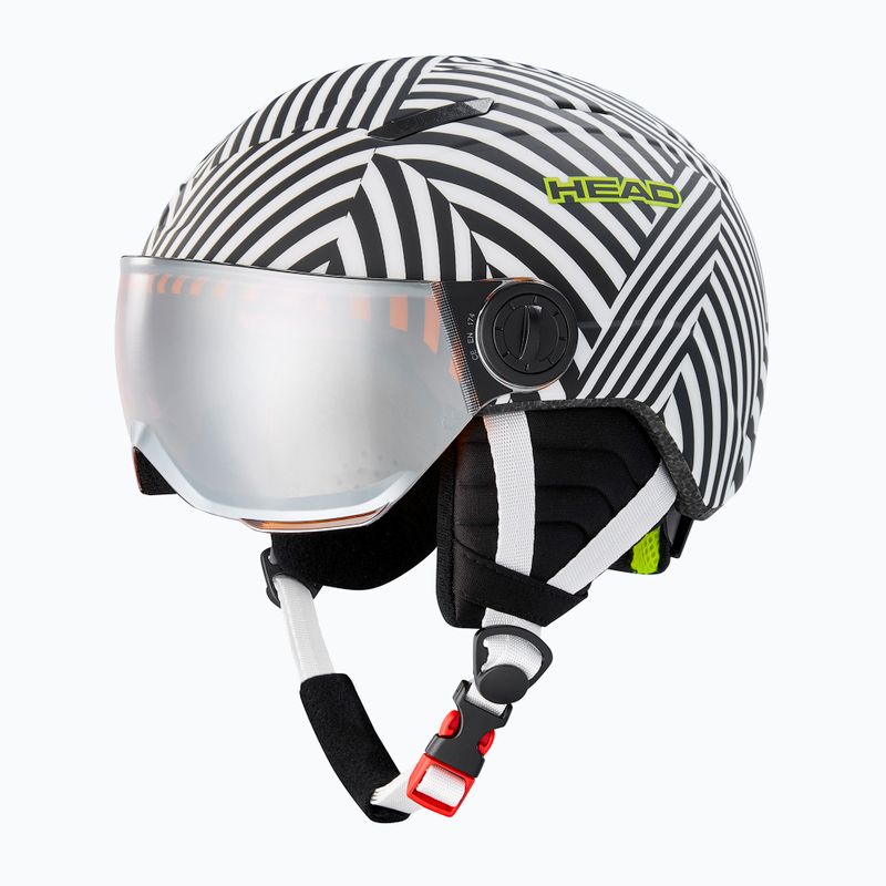 HEAD Mojo Visor S2 gyermek síbukósisak fehér és fekete 328152 9