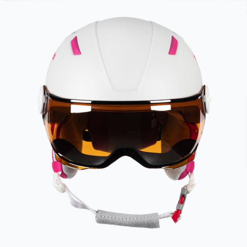 HEAD Maja Visor S2 gyermek síbukósisak fehér 328172 2