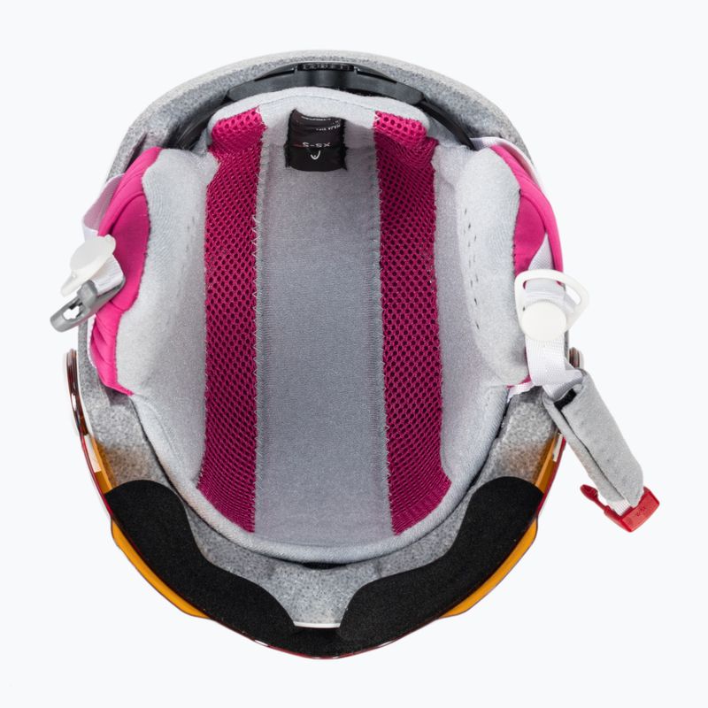 HEAD Maja Visor S2 gyermek síbukósisak fehér 328172 5