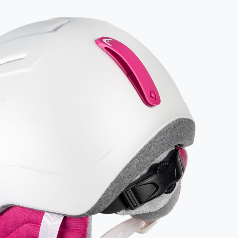HEAD Maja Visor S2 gyermek síbukósisak fehér 328172 7