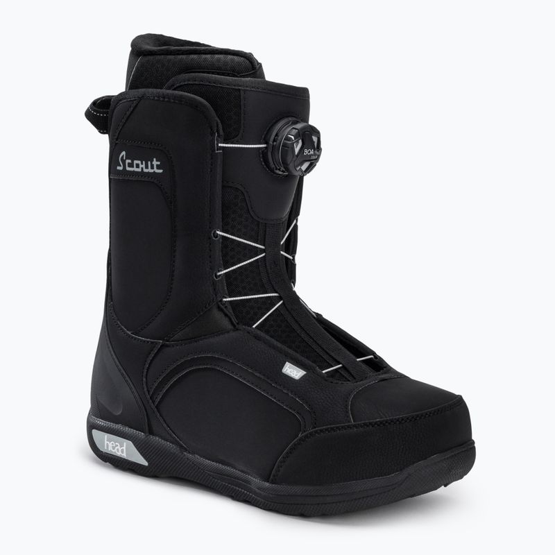 Férfi snowboard csizma HEAD Scout LYT Boa Coiler fekete 353312