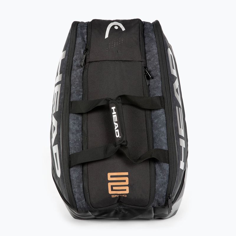HEAD Alpha Sanyo Monstercombi padel táska fekete 283742 2