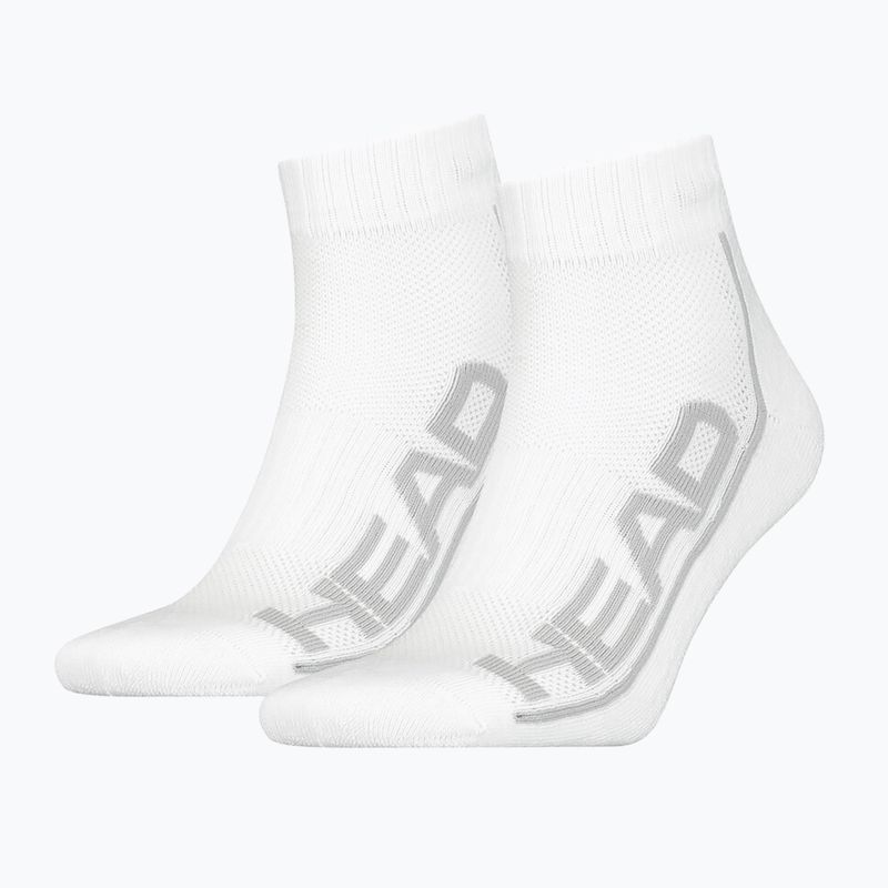 HEAD zokni Tennis 2P Stripe Quarter fehér 811509WH 811509WH