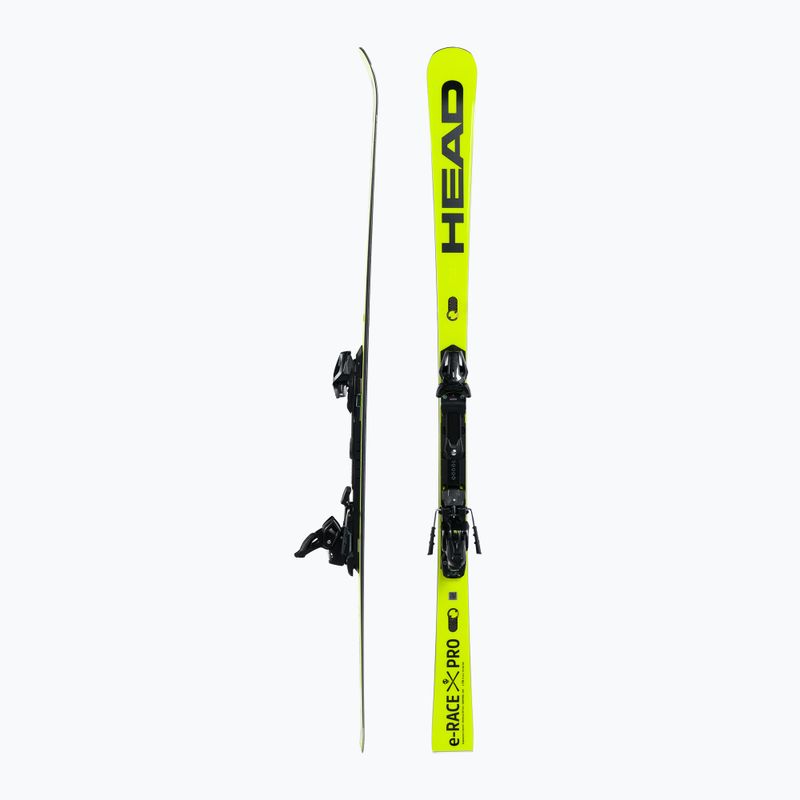 HEAD WC Rebels e-Race Pro SW RP WCR 14+Freeflex 14 lesiklás síléc sárga 313252/100850 2