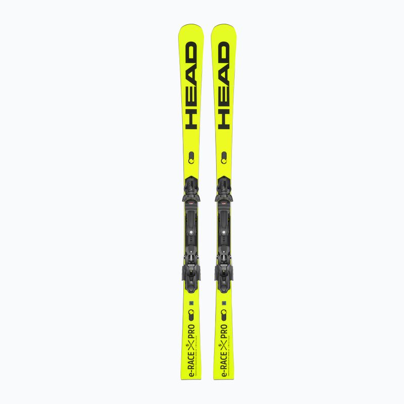 HEAD WC Rebels e-Race Pro SW RP WCR 14+Freeflex 14 lesiklás síléc sárga 313252/100850 10