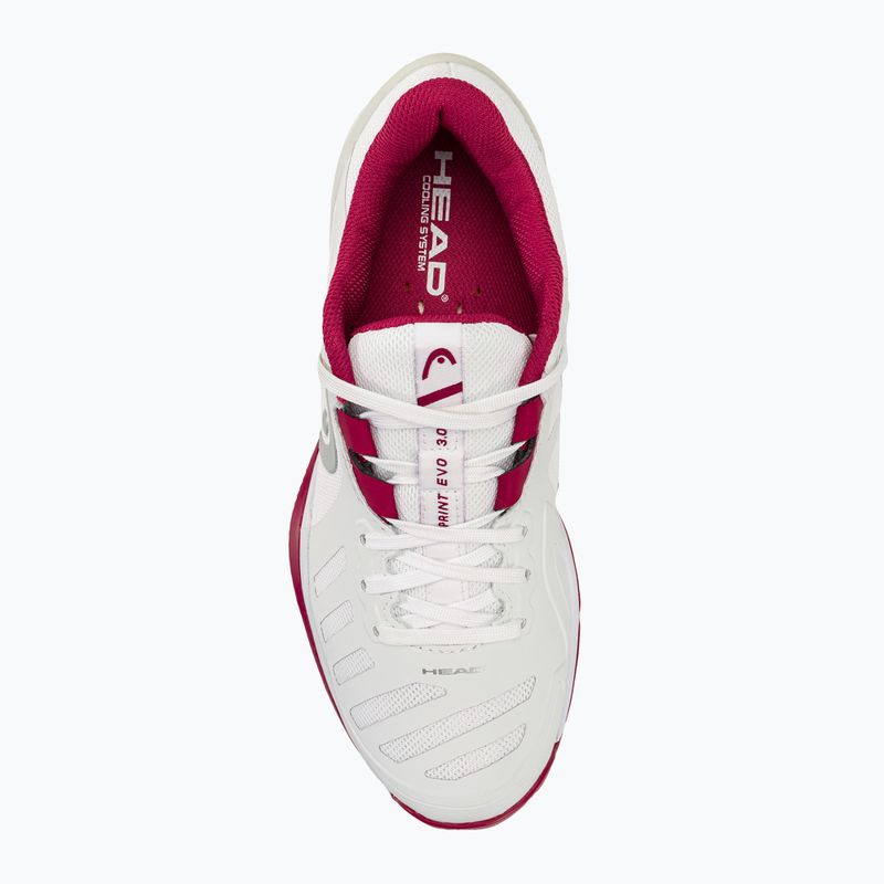 Női teniszcipő HEAD Sprint Evo 3.0 Clay white/berry 5