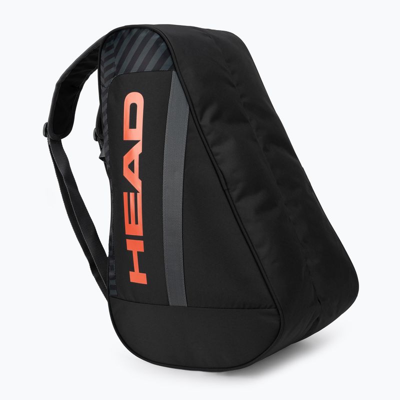HEAD Base Padel Bag M fekete-narancs 261343 2