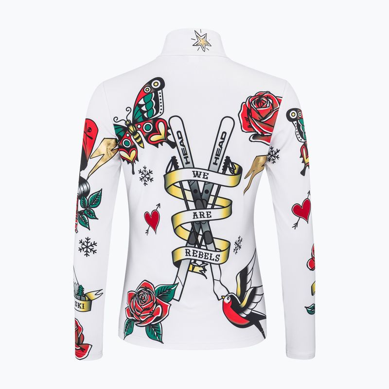 Női pulóver HEAD Rebels Flash white/light pink 2