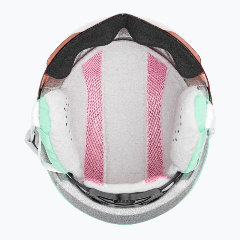 Gyermek sí sisak HEAD Maja Visor Paw pink 6