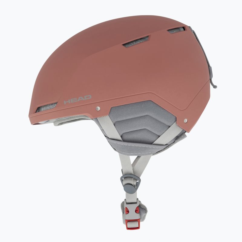 Női síbukósisak HEAD Compact Evo W agyag 5
