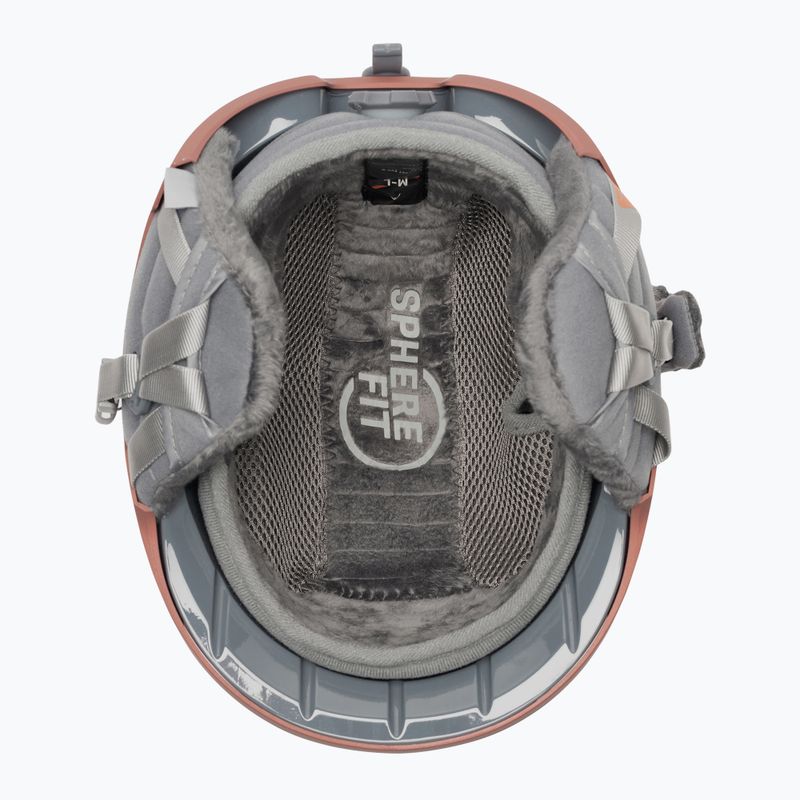Női síbukósisak HEAD Compact Evo W agyag 6