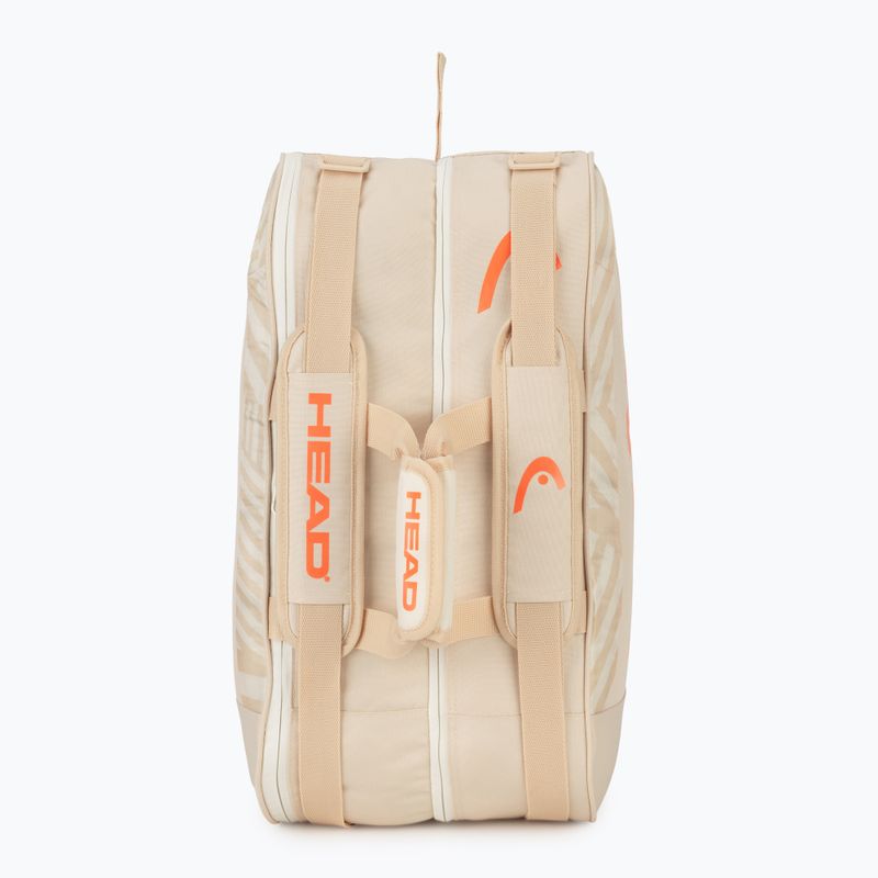 Padeltáska HEAD Base Padel Bag M Chamomle/Corduroy White 4