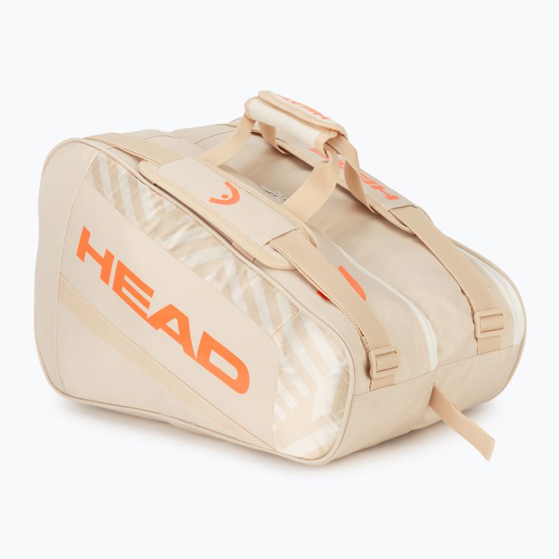 Padeltáska HEAD Base Padel Bag M Chamomle/Corduroy White 5