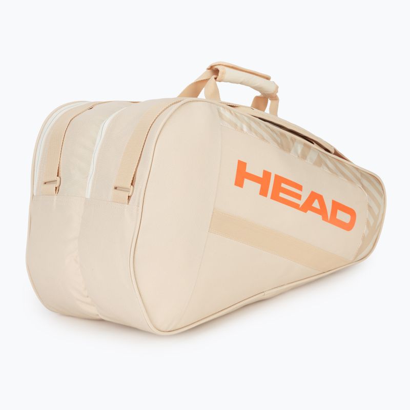 Padeltáska HEAD Base Padel Bag M Chamomle/Corduroy White 6
