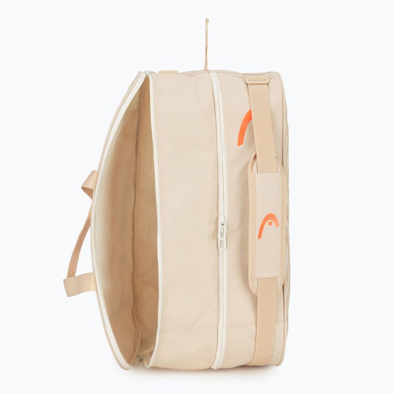 Padeltáska HEAD Base Padel Bag M Chamomle/Corduroy White 9