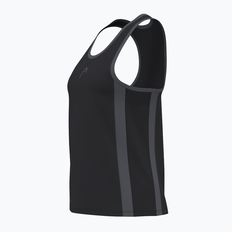 Női teniszpóló HEAD Club 25 Tech Koszulka W black 3