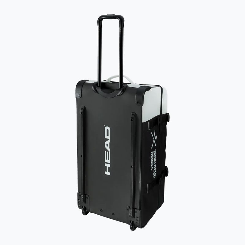 Bőrönd HEAD Rebels Travelbag 120 l black/white 2